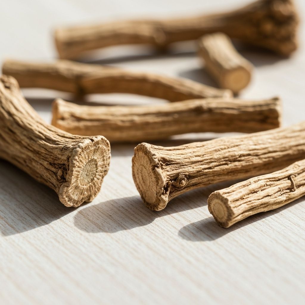 Natürliche Baldrianwurzel